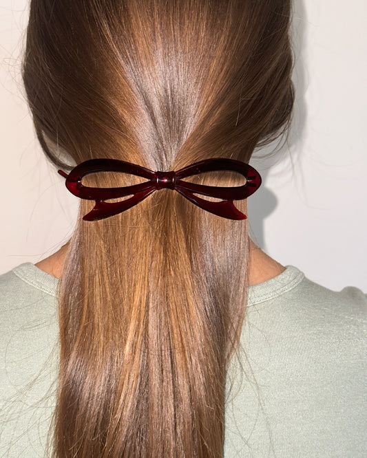 The Dark Red Bow